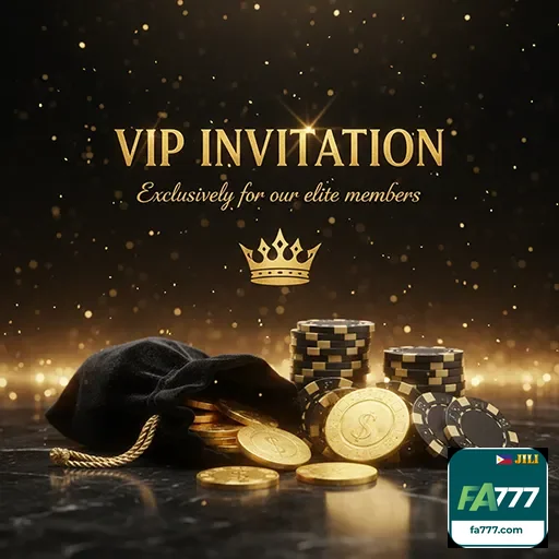 VIP Casino Club PH logo and benefits - fa777